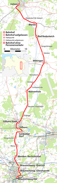 File:Karte der Bahnstrecke Uelzen - Braunschweig.png