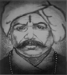 Sketsa Karunakar Singh Naik