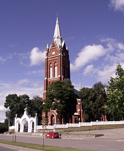 Katolický kostel Nanebevzetí Nejsv. Panenky Marie v Kelmė