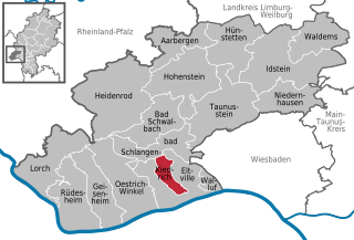<span class="mw-page-title-main">Kiedrich</span> Municipality in Hesse, Germany