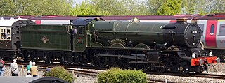 GWR 6000 Class 6024 <i>King Edward I</i> Antique British steam locomotive