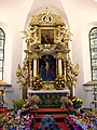 Kirche Crottendorf Altar Erntedank.jpg