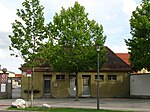 Klohäuschen an der Großmarkthalle