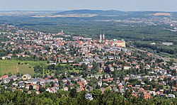Pohled na Klosterneuburg