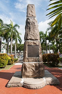 North Borneo War Monument war memorial in Kota Kinabalu, Malaysia