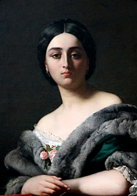 Portrait of Léonide (ou Monna Belcolore), 1848, Musée d’arts de Nantes.