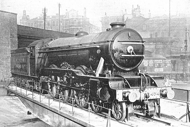 Class A1 4474 Victor Wild at Kings Cross Station Yard