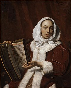Bartholomeus van der Helst, La Femme au livre (vers 1665)