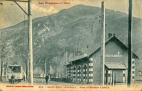 La gare de Saint-Béat Lagerle.]