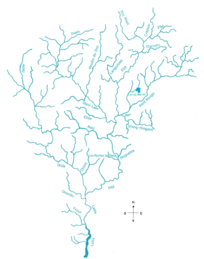 Carte de la rivière