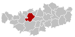 Lasne Brabant-Wallon Belgium Map.png