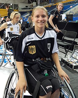 Laura Fürst German wheelchair basketball player