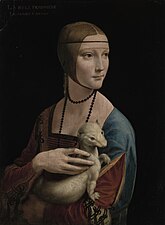 Lady with an Ermine, Leonardo da Vinci, c. 1490