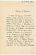 Lettre de Marcel Pagnol (1).