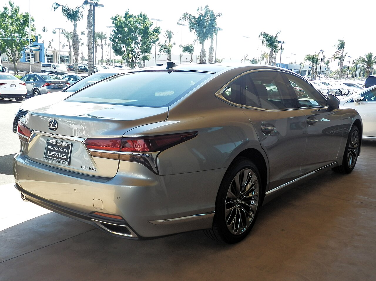 Image of Lexus LS 500 P4250852