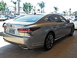 2018 Lexus LS 500 (rear quarter view)