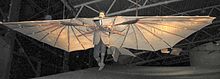 A Lillienthal flying machine replica Lilienthal aviodrome.JPG