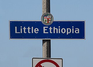 Little Ethiopia, Los Angeles Place in California, United States of America