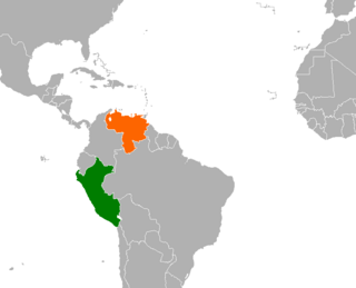 <span class="mw-page-title-main">Peru–Venezuela relations</span> Bilateral relations