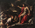 Predicación de San Juan Bautista. Luca Giordano. 1692-1702. Óleo sobre tela. Depósito de la parroquia de San Andrés de Argómaniz