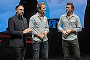 MG press conference at GIMS 2024 (Carl Gotham, The Turner Twins)