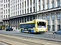 MIVB bus 8576 van het type Jonckheere Premier op 23 augustus 2000 als lijn 34 te Brussel.