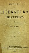 Manual de Literatura Preceptiva (1900).