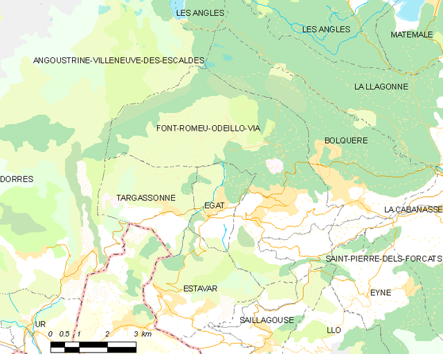 Font-Romeu-Odeillo-Via - Localizazion