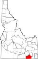 Carte d'état mettant en évidence le comté d'Oneida