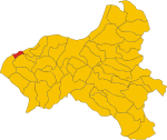 Map of comune of Tropea (province of Vibo Valentia, region Calabria, Italy).svg