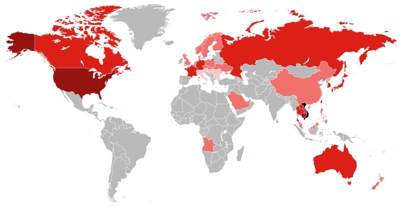 File:Map of the Vietnamnese Diaspora in the World.svg