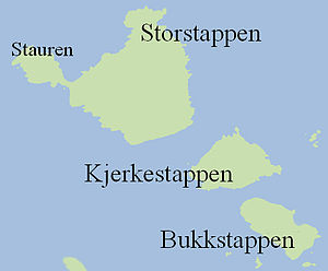 Map of the archipelago