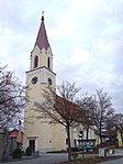 Friedhofskirche (former parish church) hl.  Stephanus and former cemetery area