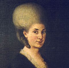 Maria Anne Mozart ("Nannerl"), c. 1785