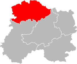 Location of Reims in Marne