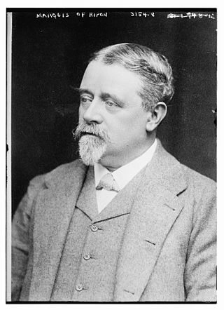 <span class="mw-page-title-main">Oliver Robinson, 2nd Marquess of Ripon</span> British politician (1852–1923)