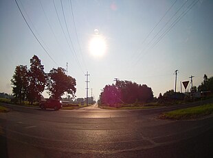 Intersezione di US 31 e 11 ° Strada, in Center Township