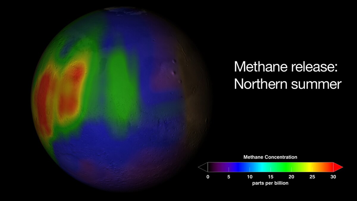 Natural methane on Mars - Wikipedia
