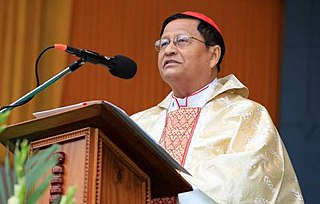 <span class="mw-page-title-main">Charles Maung Bo</span> Burmese Catholic prelate