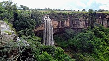 Mendri-Ghumar Waterfalls taken on 27 Aug 2017.jpg