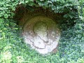 Mercat Cross Medallion 2, Abbotsford, Skót határok. JPG