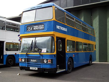 Preserved Metrobus Leyland Olympian