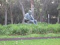 Statue of León Felipe, Chapultepec