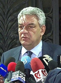 <span class="mw-page-title-main">Mihai Tudose</span> Romanian politician