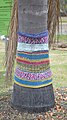 English: Yarn bombing at Monto, Queensland