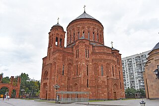 <span class="mw-page-title-main">Armenian Cathedral of Moscow</span> Armenian Apostolic church in Moscow, Russia