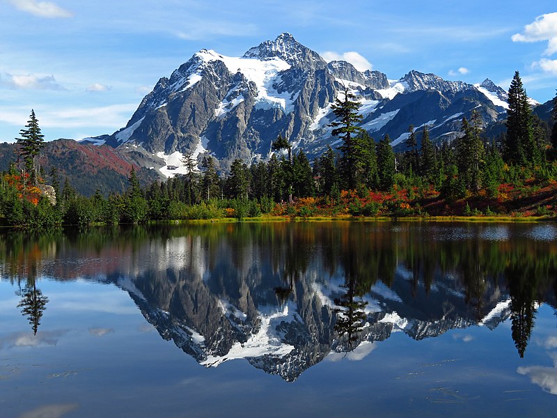 File:Mount Shuksan at North Cascades National Park in Washington 1.jpg