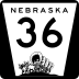 State Highway 36 marker