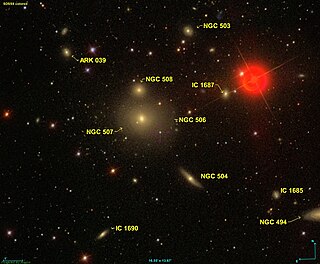 <span class="mw-page-title-main">NGC 506</span> Star in the constellation Pisces