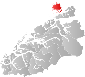 Locația orașului Smøla